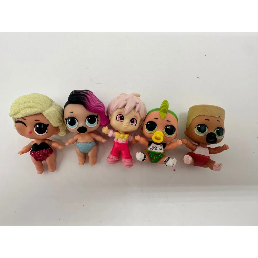 LOL Surprise Lil Outrageous Littles Dolls Toy Figures Collection Lot of‎ 5